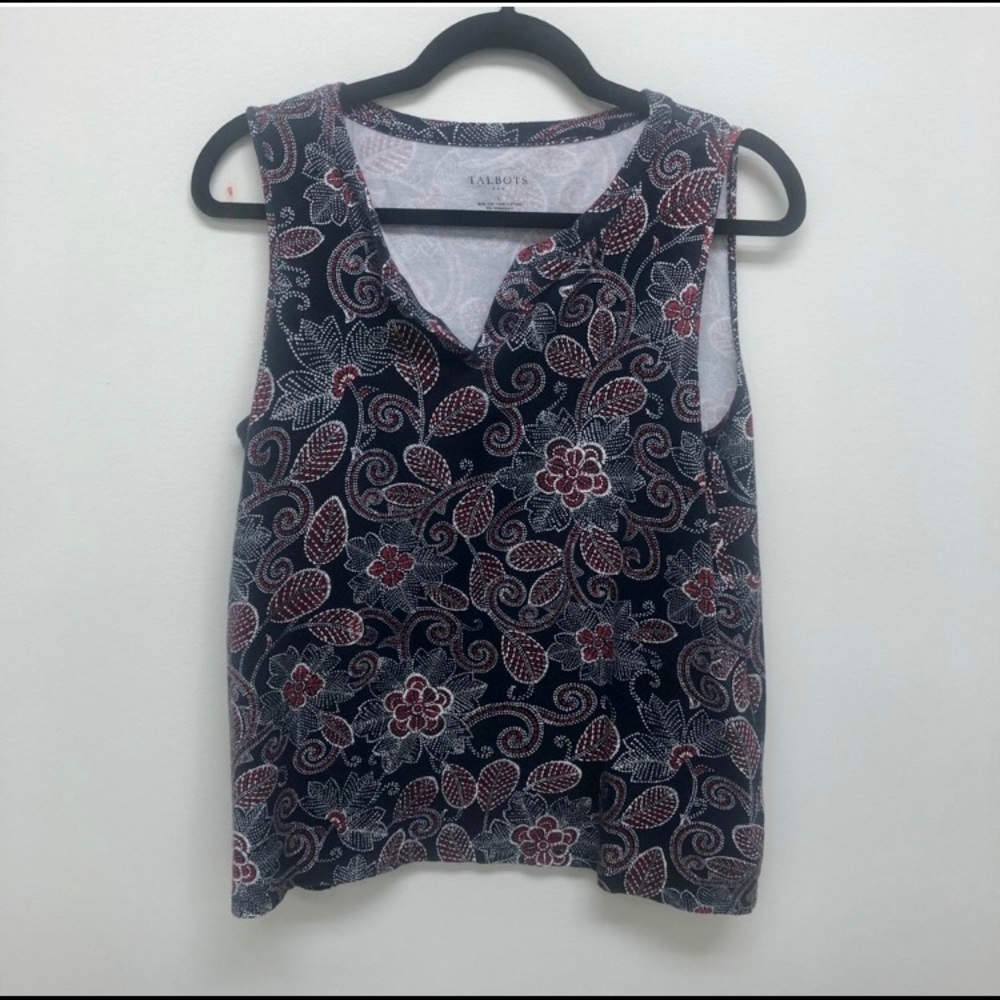 Sleeves Talbots cotton top